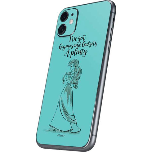 Disney Princess Ariel Gizmos and Gadgets Art iPhone 11 Skin